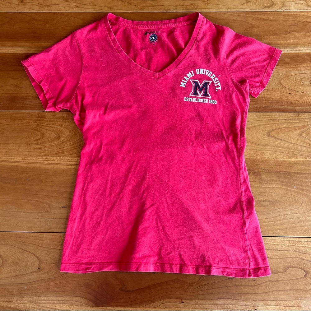 Miami University RedHawks Women’s Tshirt (Miami of Ohio)